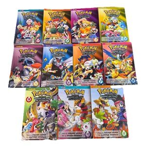 Pokémon Adventures Manga Lot Vol 1–11 Diamond Pearl Platinum VIZ‎ Kids